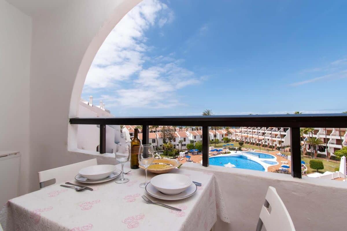 Parque Santiago II 269 - Studio With Sea And Pool Views Playa de las Américas Dış mekan fotoğraf